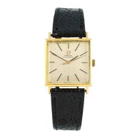 18ct gold Omega gentleman's wristwatch