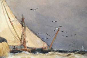 Thomas Bush Hardy; Shipping on Choppy Seas