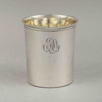 A French silver beaker, Theodor Tonnelier, Paris, 1819-1838