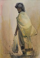 Titta Fasciotti; Swazi Maiden in Tall Grass