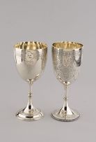 A Victorian silver chalice, Henry Holland, London, 1877