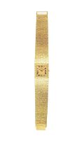 18ct gold Piaget gentleman's wristwatch
