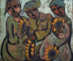 Frans Claerhout; Sunflower Pickers