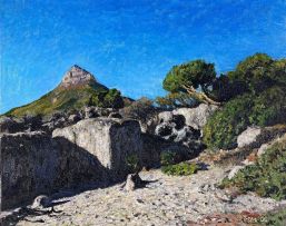 Walter Meyer; Lion's Head from Camps Bay