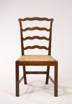 A Cape stinkwood ladder-back side chair, late 18th/early 19th century