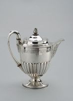 A Scottish silver coffee pot, Robert Gray & Son, Edinburgh, 1807