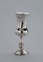 A Russian silver Kiddush cup, with import marks for Birmingham, 1911