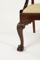 A William IV mahogany metamorphic commode armchair