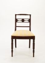 A Regency mahogany side chair