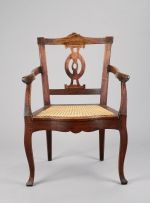 A Cape stinkwood armchair, late 18th/early 19th century
