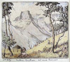 Willem Hermanus Coetzer; Eastern Butress, Mt Aux Sources