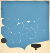 Victor Pasmore; Blue Abstract