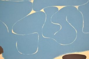Victor Pasmore; Blue Abstract