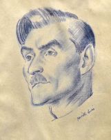 Alfred Neville Lewis; Portrait of Gordon Bagnall