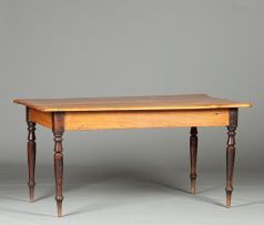 A Cape yellowwood and stinkwood table, 19th century
