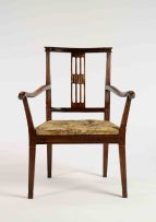 A Cape Neo-classical stinkwood armchair, early 19th century