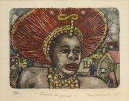 Judus Sabela Mahlangu; Zulu Woman