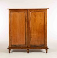 A Cape stinkwood and yellowwood side cupboard, 19th century