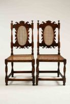 A pair of Cape stinkwood Tulbagh side chairs, 18th century