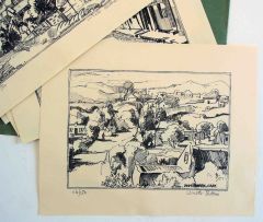 Walter Battiss; South African Lithographs, a Series of Twelve Lithographs from Original Plates of Scenes in Africa