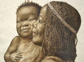 Gerard Bhengu; Mother and Baby