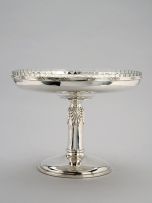 An Austro-Hungarian silver tazza, Alexander Sturm, Vienna, 1886-1922, .800 standard