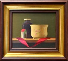 Wim Blom; Cup with Red Ribbon