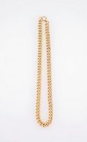9ct gold curb-link chain