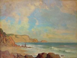 Walter Gilbert Wiles; Seascape