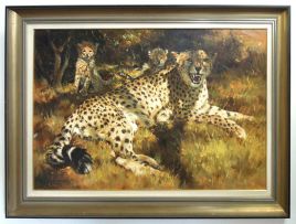 Dino Paravano; Cheetah and Cubs