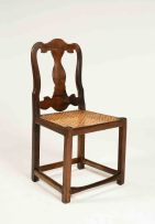 A Cape stinkwood Queen Anne style side chair, first half 18th century