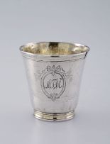 A Cape silver beaker, Willem Godfried Lotter, 19th century