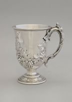 A Victorian silver christening mug, Edward Barnard & John Barnard, London, 1854