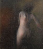 Paul Emsley; Standing Nude Looking Back