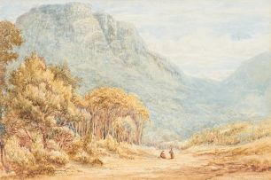 Circle of Charles Rolando; Table Mountain and Saddle