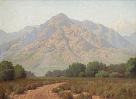 Jan Ernst Abraham Volschenk; A Group of Mountains near Goudini, CP