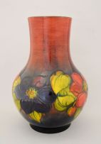 A William Moorcroft 'Anemone' vase, 1940s