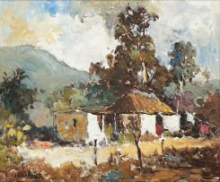 Alexander Rose-Innes; Cottage with Washing Line