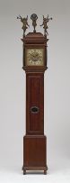 A Dutch mahogany and ebonised longcase clock, late 18th/early 19th century
