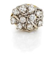 Diamond ring, 1960s