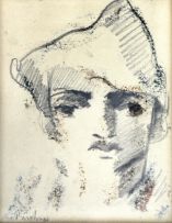Carl Büchner; Portrait of a Boy