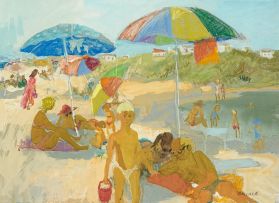 Marjorie Wallace; On the Beach