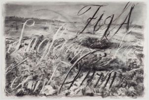 William Kentridge; Zeno Landscape II