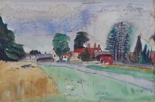 Maud Sumner; French Countryside Village