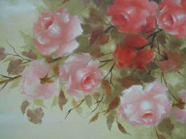 Loughridge Gray; Roses in a Copper Pot