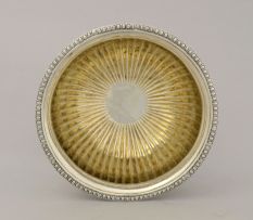 A Swedish silver bowl and dish, Michael Olof Barkman, Varberg, 1844 and 1845