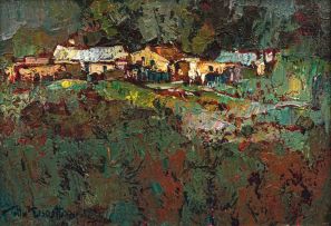 Titta Fasciotti; Cottages in a Forest