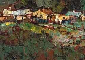 Titta Fasciotti; Cottages in a Forest