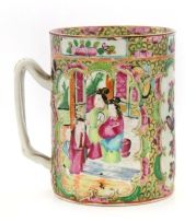 A Chinese Famille-Rose tankard, late 19th century