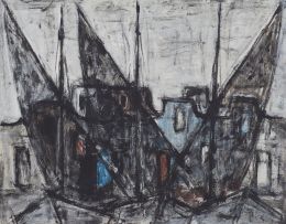 Bruno Marquardt; Three Sailboats